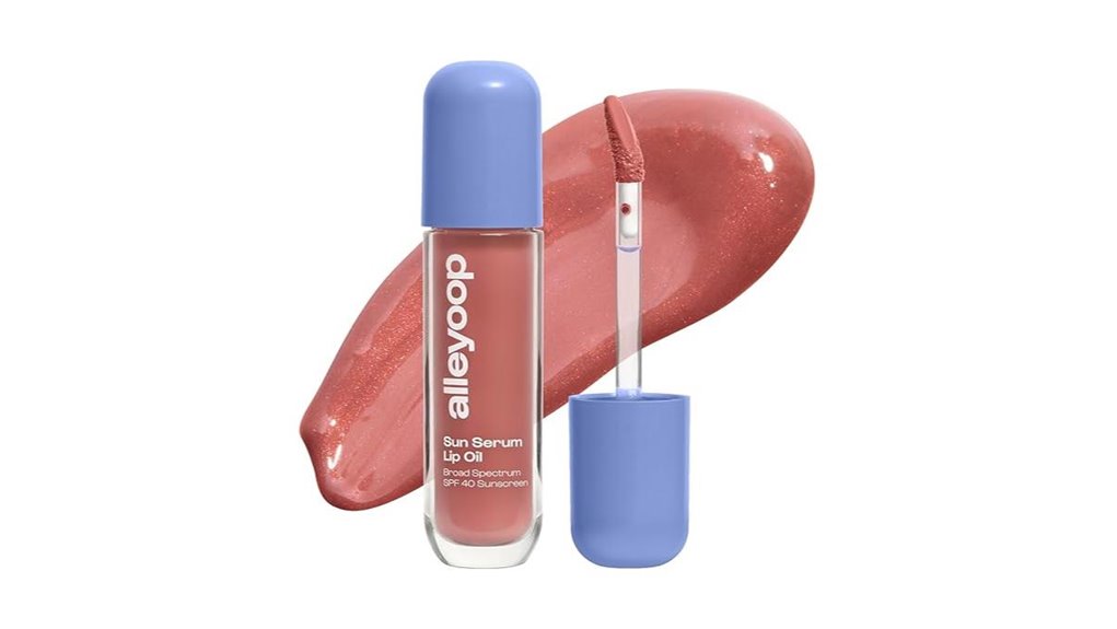 sun serum lip oil spf