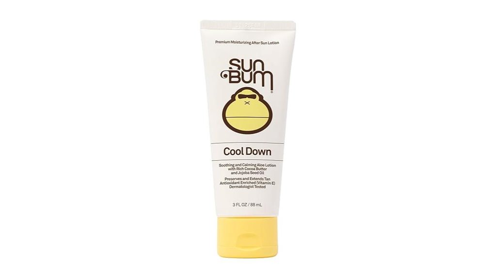 After‑Sun Products for Travel: Aloe Gels or Lotions 3 sunbum 3oz aloe vera
