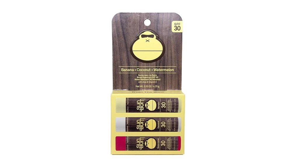 Top SPF Lip Balms That Keep Your Lips Beach-Ready 2 sunbum spf30 lipbalm trio