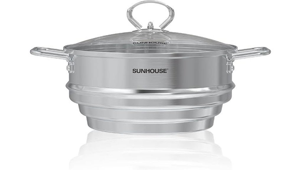 The Best Steamer Insert Baskets That Keep Food Fresh 5 sunhouse 5 quart steamer insert