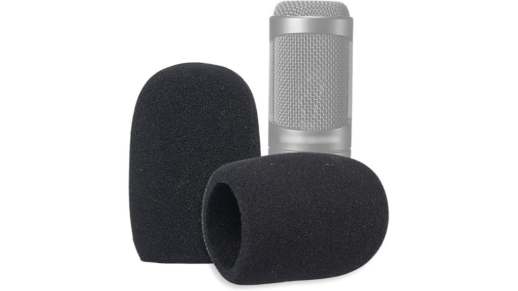 Best Travel Microphone Windscreens for Crystal Clear Outdoor Audio 8 sunmon at2020 2 pack foam