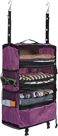Suitcase Organizers That Make Split Hotel Stays Simple 14 surblue hanging luggage organizer