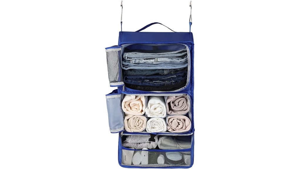 Suitcase Organizers That Make Split Hotel Stays Simple 8 surblue xl collapsible cube