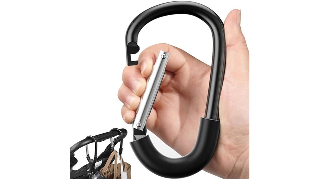 surdoca heavy duty stroller hooks