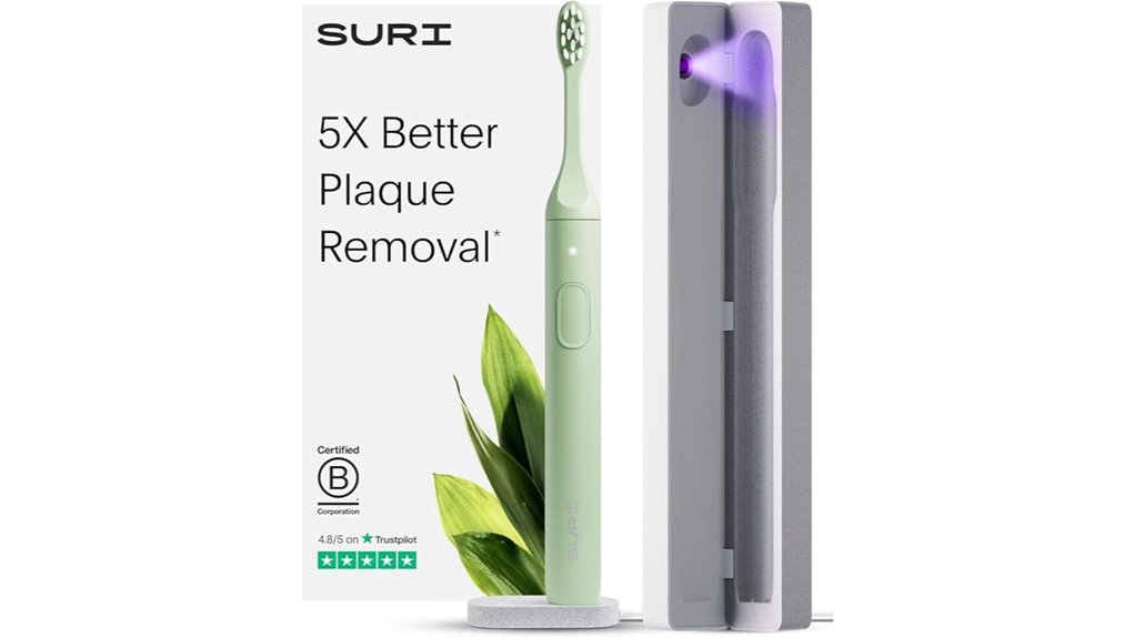 suri uv sonic toothbrush