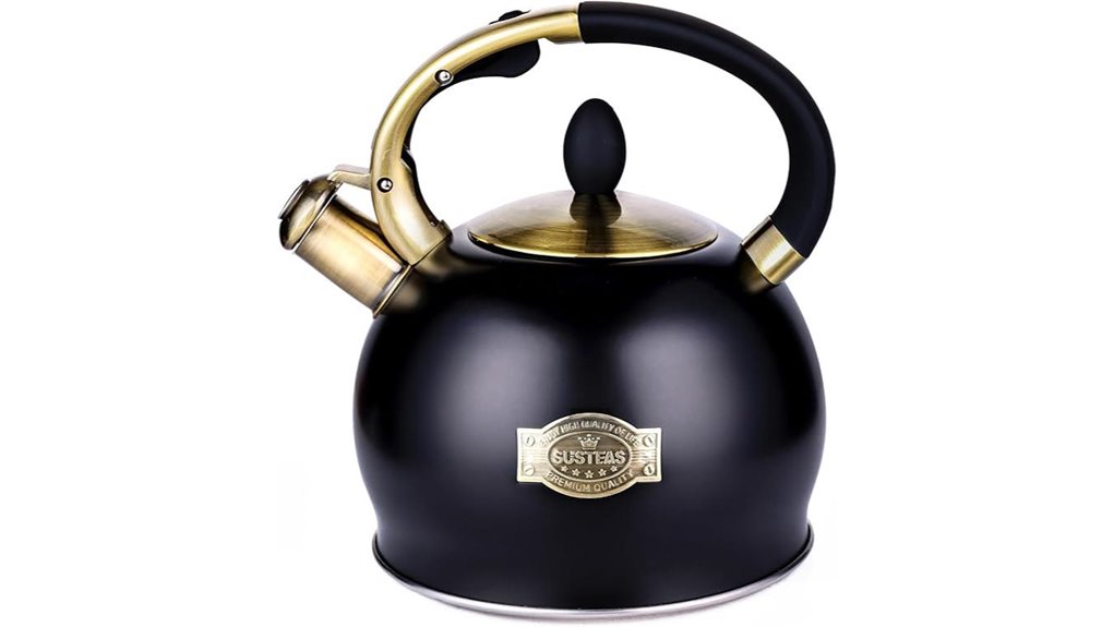 Best Stovetop Tea Kettle: Turn Every Sip Into Delight 7 susteas whistling stainless teapot
