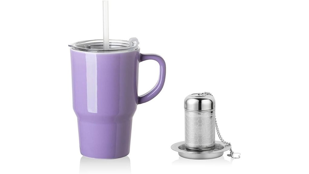 Top‑Rated Reusable Tea Infusers for Travel Mugs (Easy Clean) 5 sweejar ceramic tea infuser