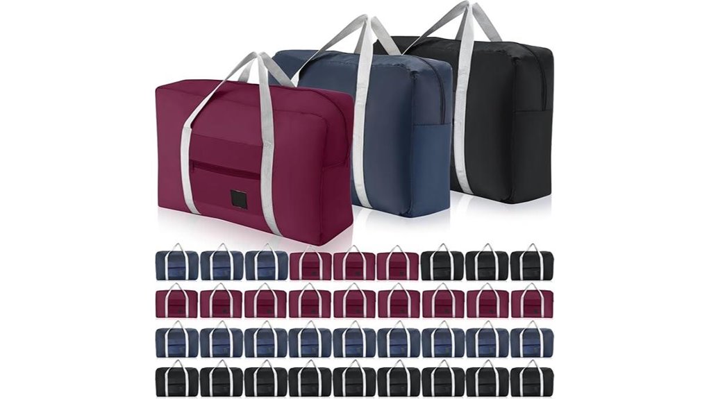 Packable Duffel Bags That Keep Souvenirs Safe 14 sweetude foldable waterproof duffel