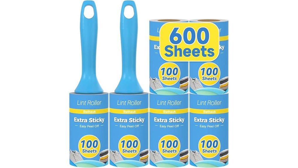 Best Portable Lint Rollers for Pet Hair (Refillable) 11 swihauk 600 pet hair