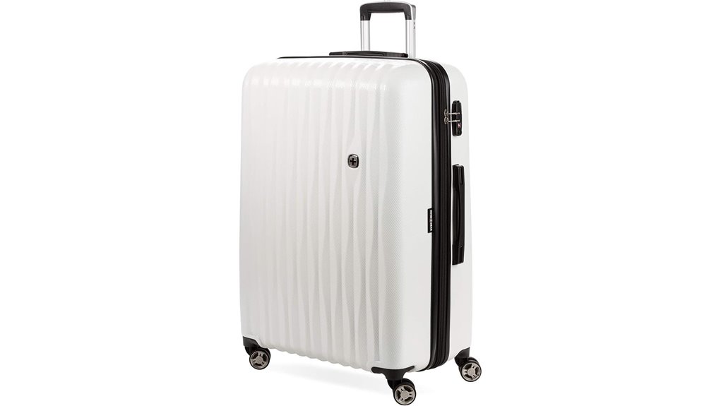 Checked Luggage with Strong Corner Bumpers for Max Protection 13 swissgear 27 inch expandable hardside