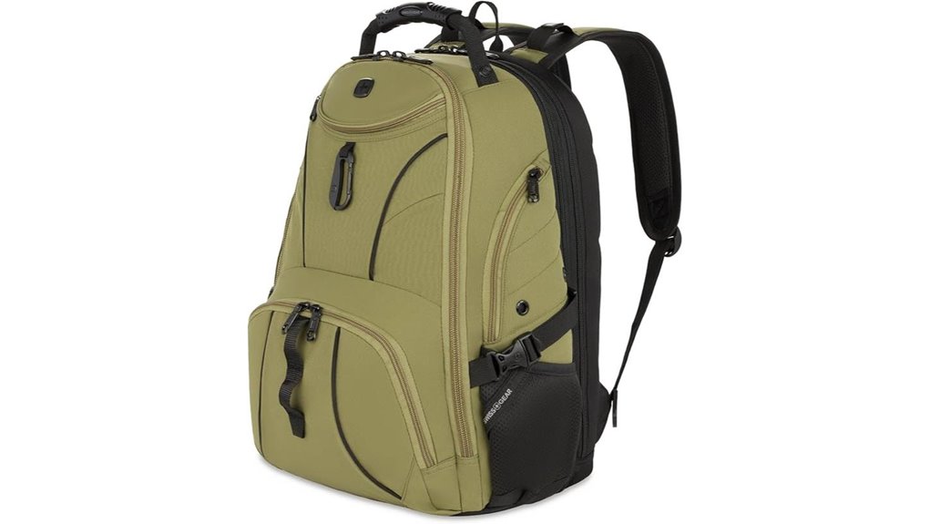 swissgear olive 19 backpack