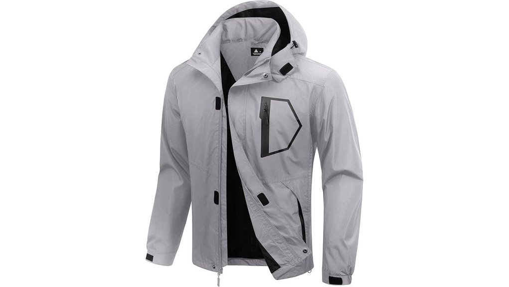 Windbreakers for Coastal Trips That Pack Small 4 swisswell hooded waterproof jacket