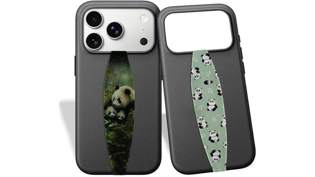 Phone Grips for Travel Photography—Secure One‑Hand Hold 4 switchbands universal phone strap