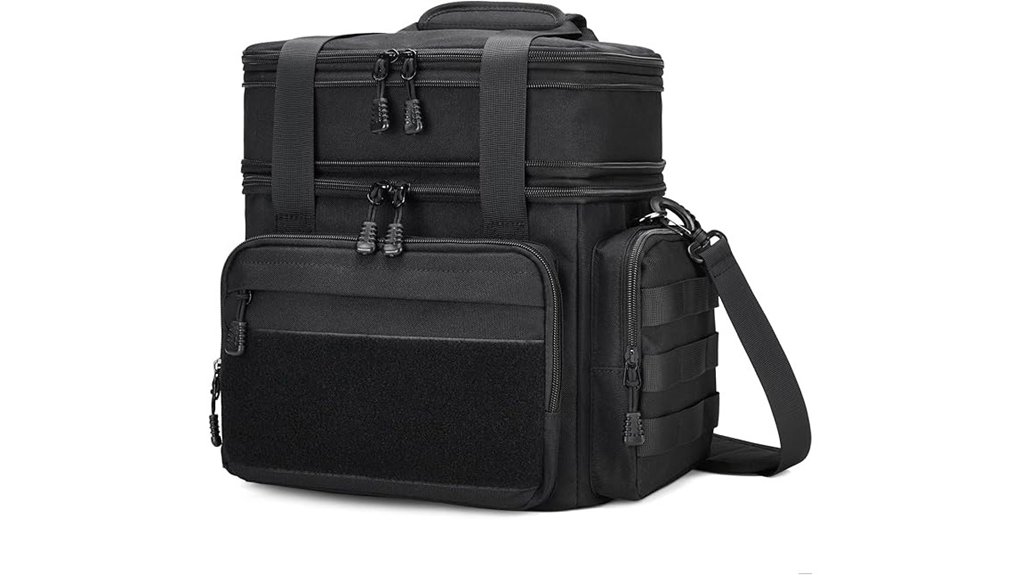 Top Insulated Lunch Totes for Effortless Day Trips 14 tactical insulated black lunchbox