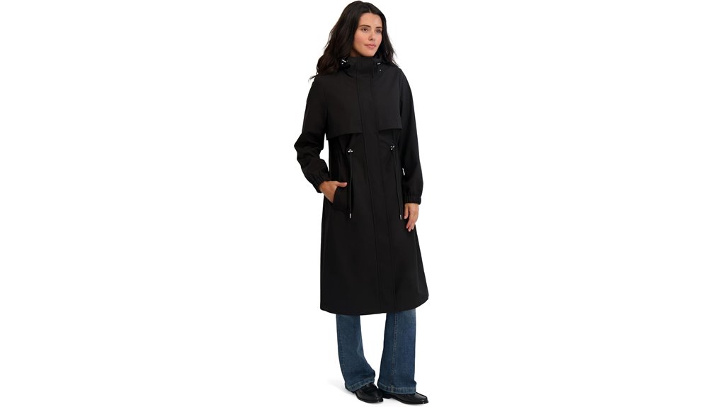 tahari women s softshell trench