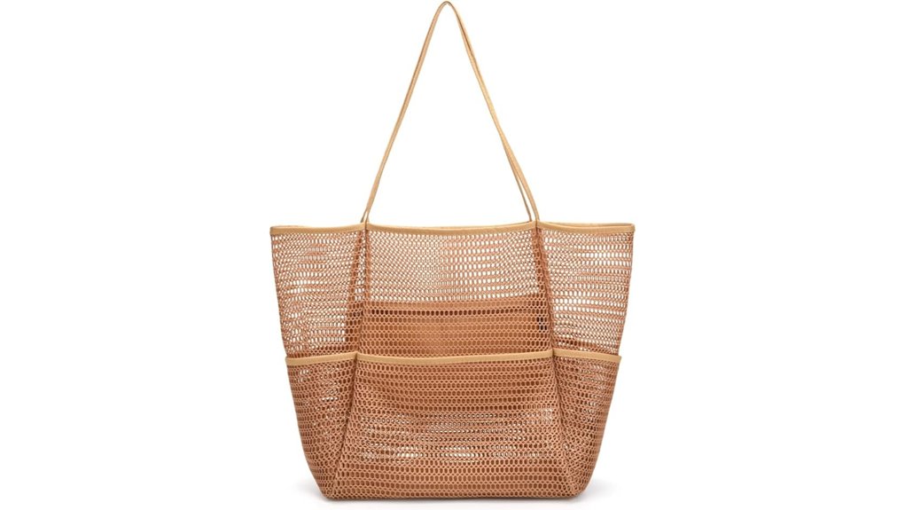 tainehs mesh beach tote