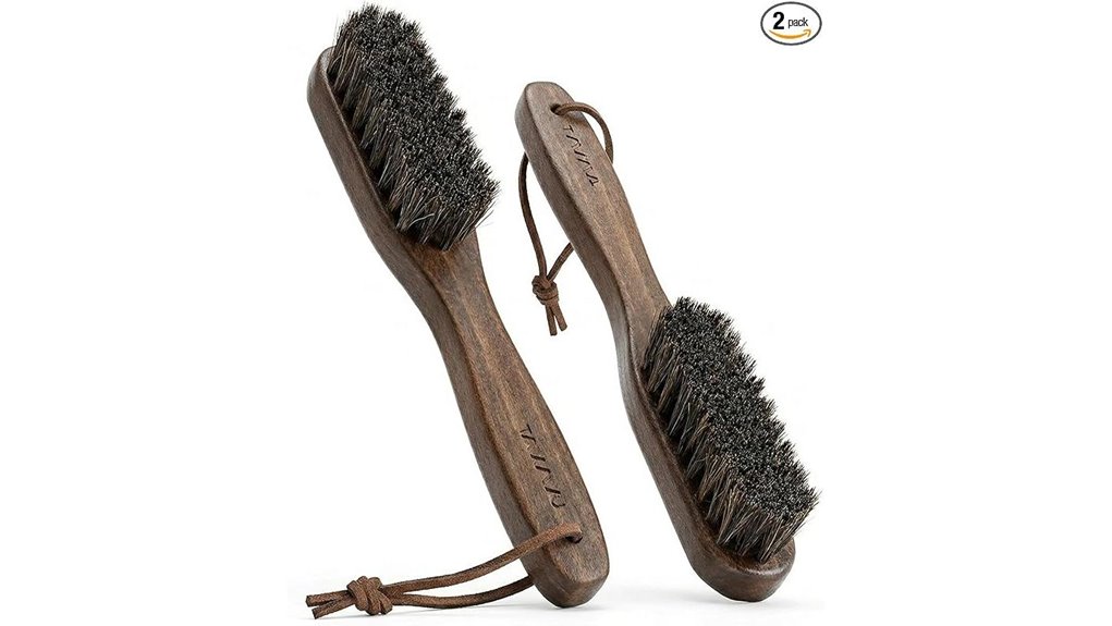 Travel Laundry Brushes Tiny but Effective for Travelers 15 takavu horsehair stain pair
