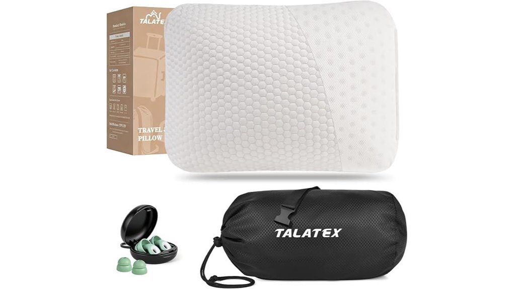 Say Goodbye to Flat Nights: Foam Camping Pillow (No Puncture) 4 talatex natural talalay pillow