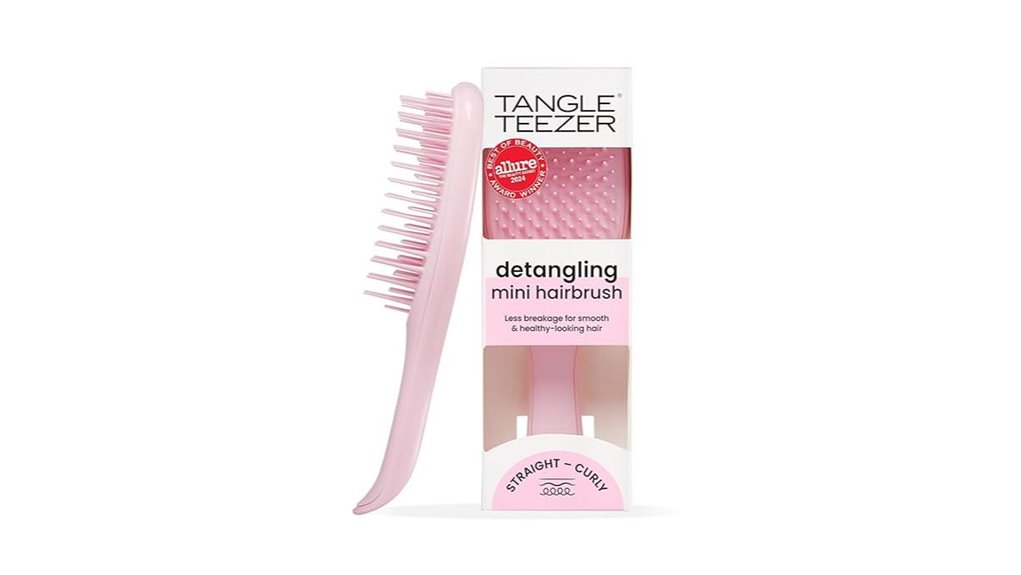 Mini Hairbrushes That Detangle Gently — No Snapping Needed 2 tangle teezer mini detangler