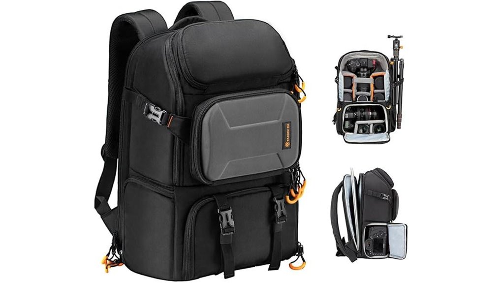 Carry‑On Backpacks for Photographers with Fast Side Access 2 tarion waterproof camera backpack