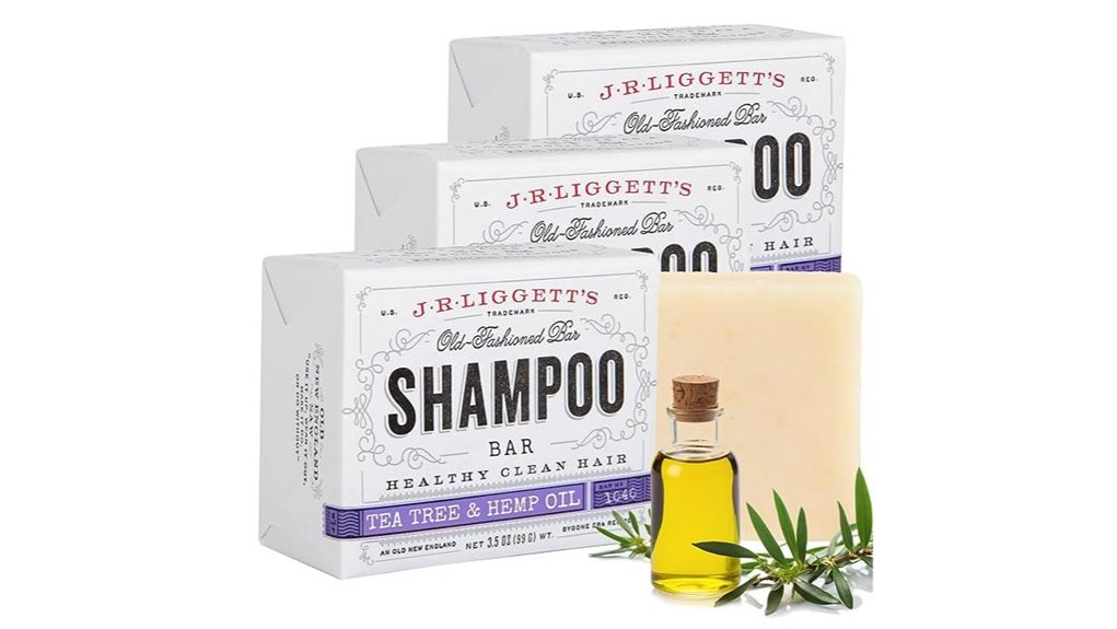 The Best Plastic-Free Shampoo & Conditioner Bars 11 tea tree shampoo 3 bar