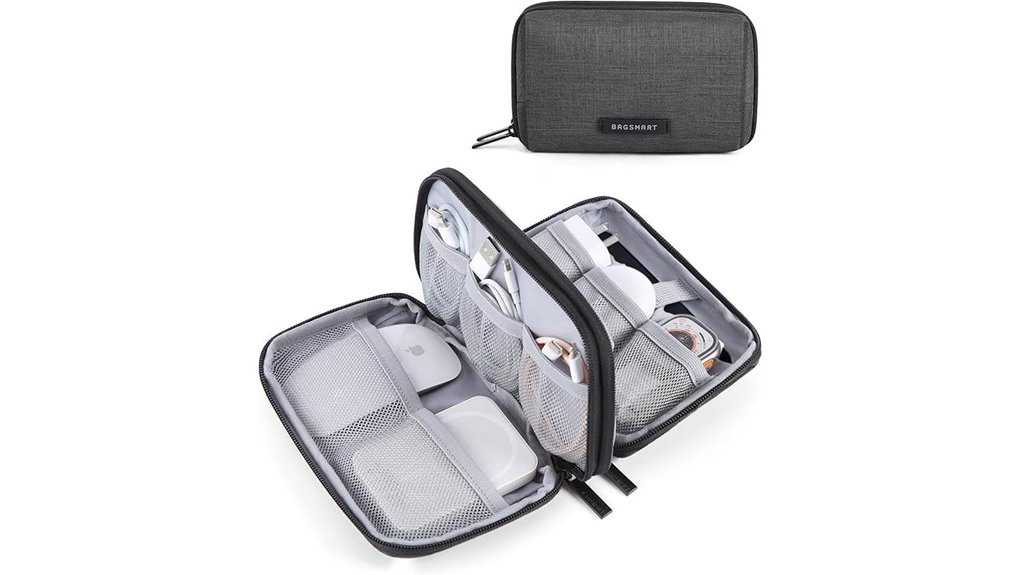 Cable Organizer Pouches: Slim vs Structured, Which Wins 14 tech organizer travel case
