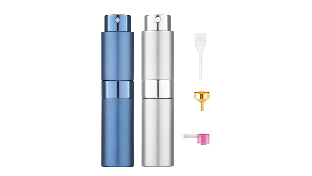 Leak‑Proof Travel Atomizers for Fresh Fragrance On‑The‑Go 5 tekson 8ml refillable perfume