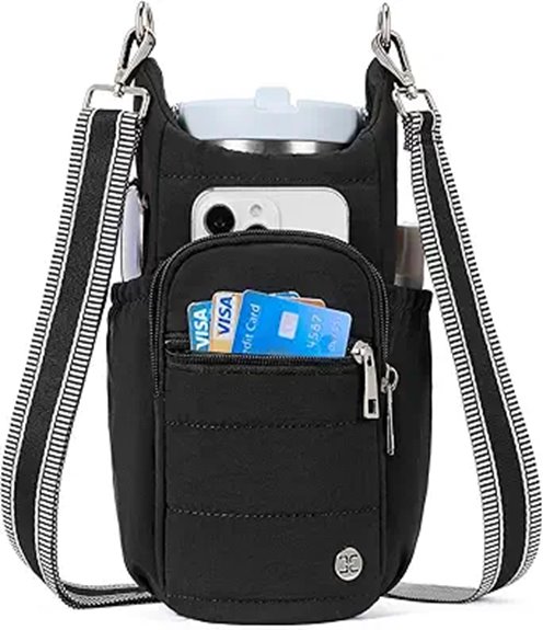 telena rfid crossbody bottle