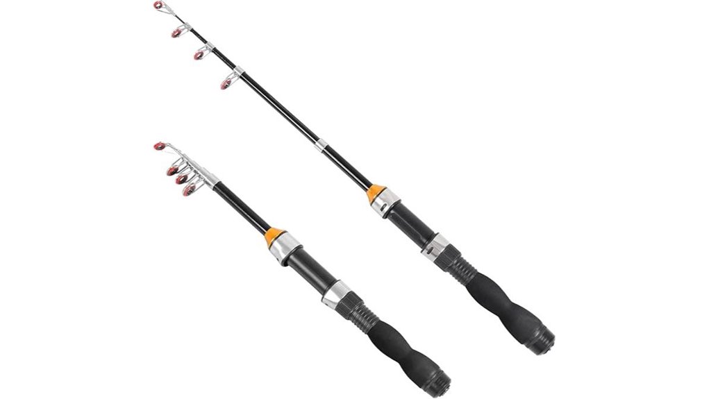 telescopic collapsible all water rod