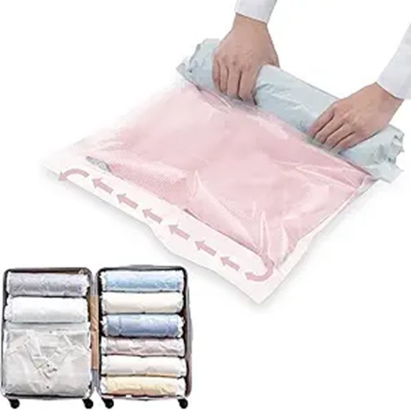The Best Roll‑Up Vacuum Bags That Free Your Closet From Clutter 10 ten compression bags 5l5m