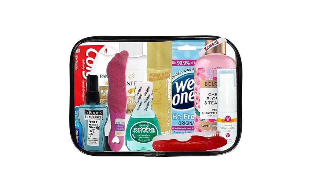 ten item women s tsa kit