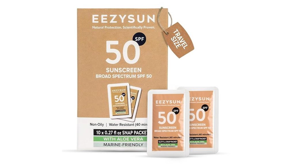 ten mineral spf50 sunscreens