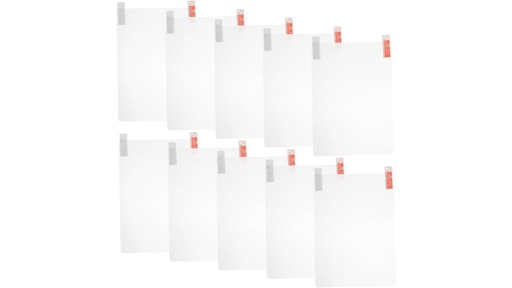 Top Anti-Glare Screen Protectors for Outdoor Reading on the Go 5 ten pack matte hd glare reducing