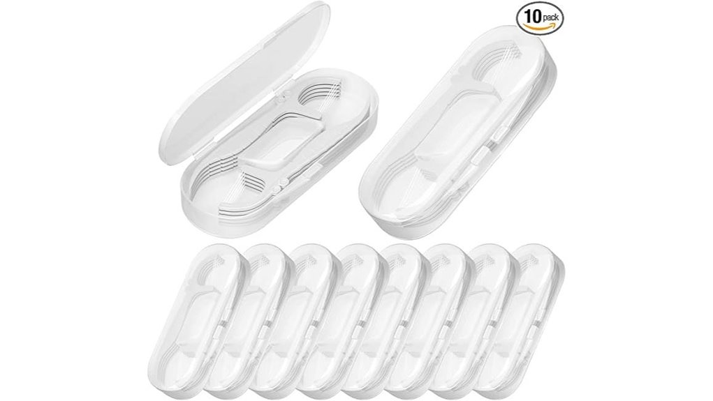Travel Floss: Case, Picks, or String for Clean Teeth Anywhere 10 ten portable baidental picks