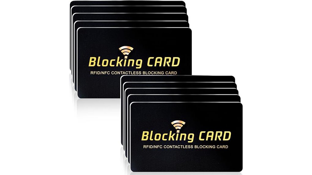Best RFID Blocking Card (Wallet Insert) That Keeps Cards Safe 11 ten rfid blocking wallet protector
