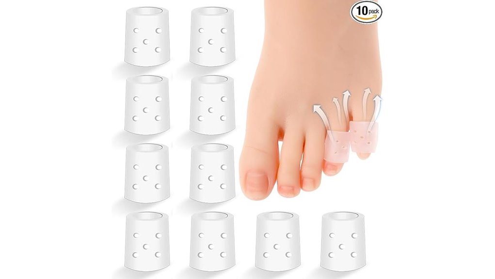ten silicone pinky protector
