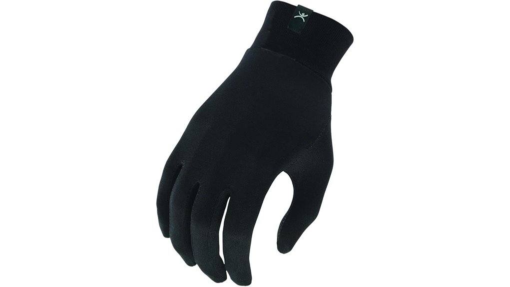 Top Thin Liner Gloves for Cold Airports and Early Mornings 4 terramar thermasilk black liner