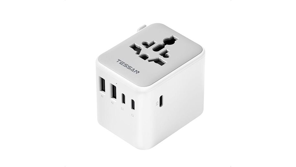 Top Travel Adapters (Multi-Country Compatibility) 11 tessan 28w travel adapter