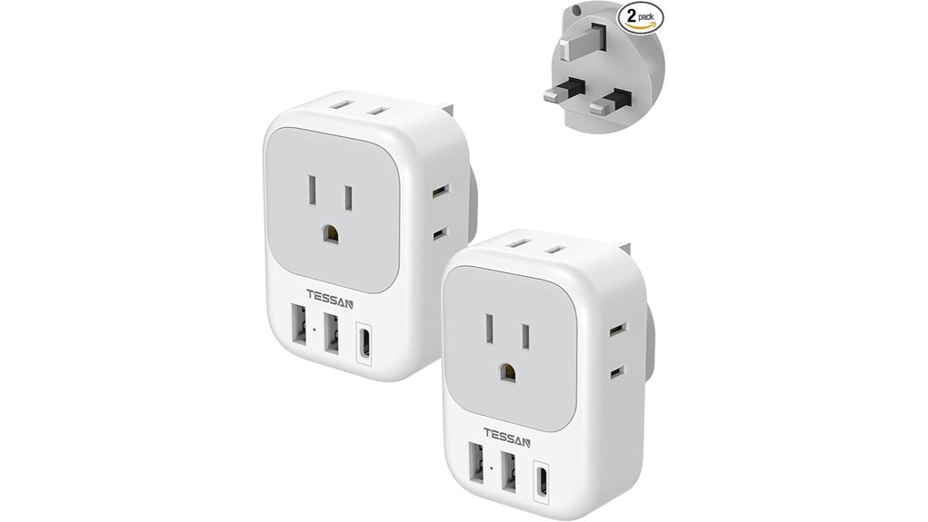 tessan uk 4 outlet usb c