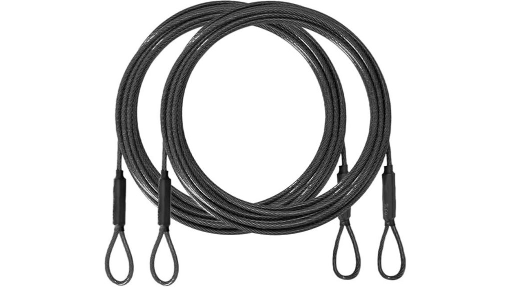 Top Cable Locks for Travel That Keep Gear Secure and Ready to Roll 4 thin stainless 3ft 2 pack