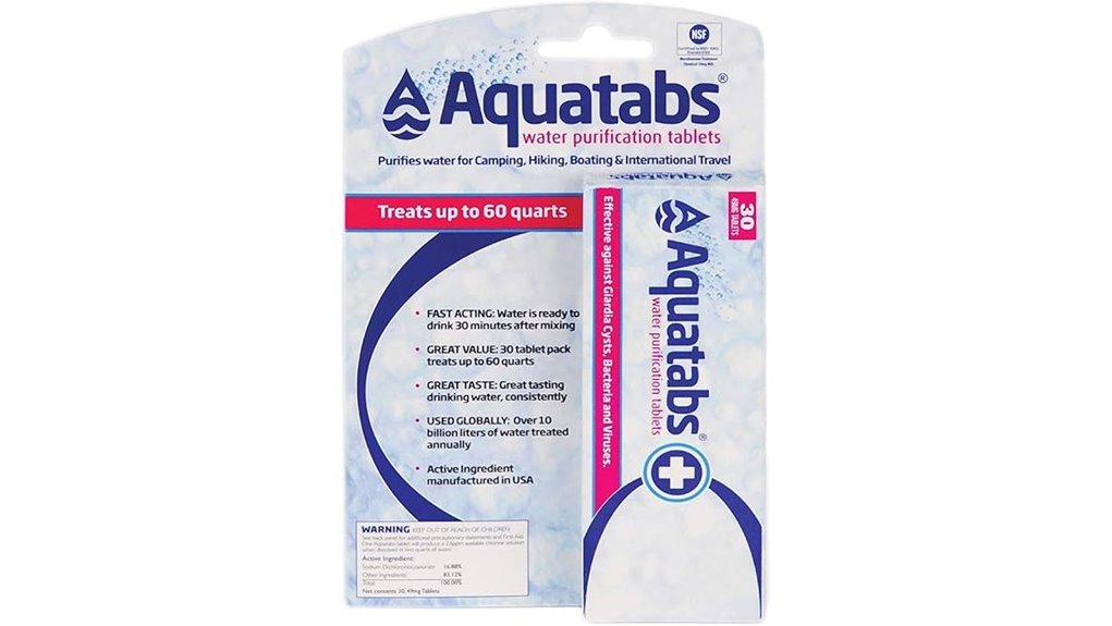 Water Purification Tablets Every Emergency Kit Needs 5 thirty 49mg purification tablets