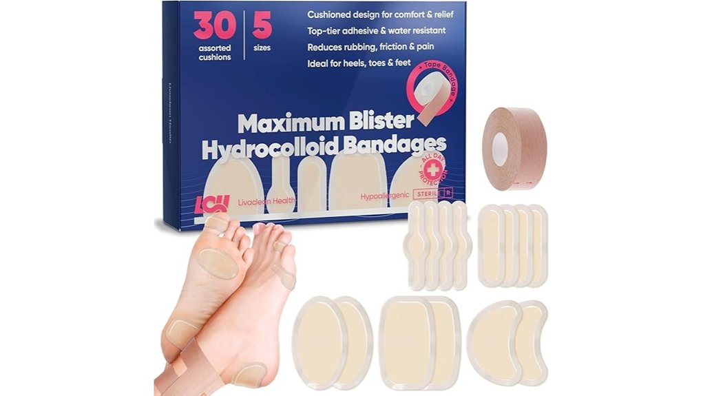 Blister Prevention Kits Tape & Pads Your City Breaks Will Love 12 thirty hydrocolloid bandages tape