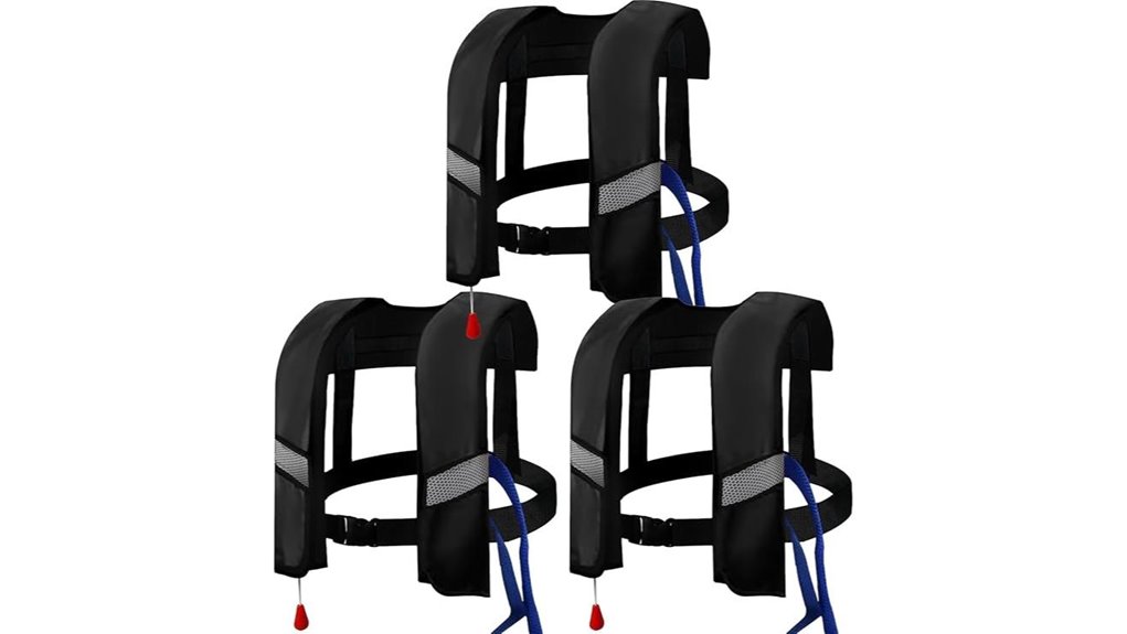 Top Life Jackets for Travel (Inflatable PFDs) Keep You Safe 3 three inflating reflective lifesuits