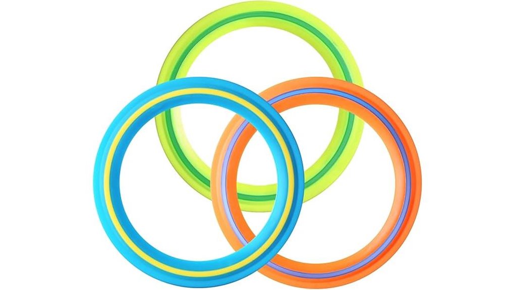 Best Frisbees for Beach Travel That Make Waves 2 three pack 11 inch ring set