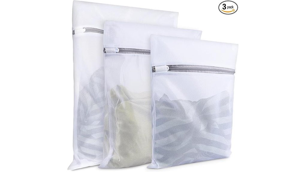 Laundry Mesh Bag (Delicates) Protects Your Delicate Garments 14 three pack mesh laundry delicates