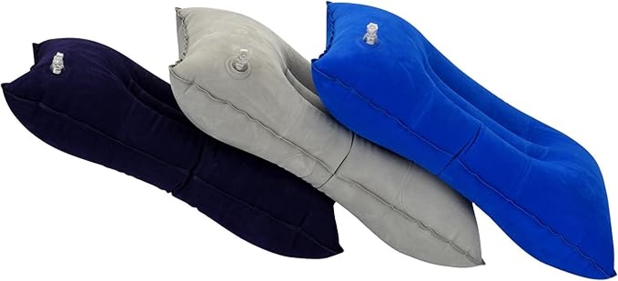 Must‑Have Inflatable Lumbar Pillows for Travel Seats 12 three piece compact soft pillow