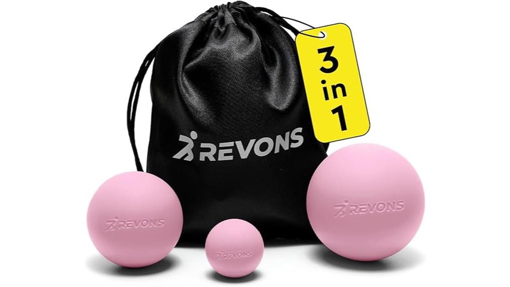 Compact Massage Balls That Travelers Love for Back & Feet 6 three piece myofascial relief set