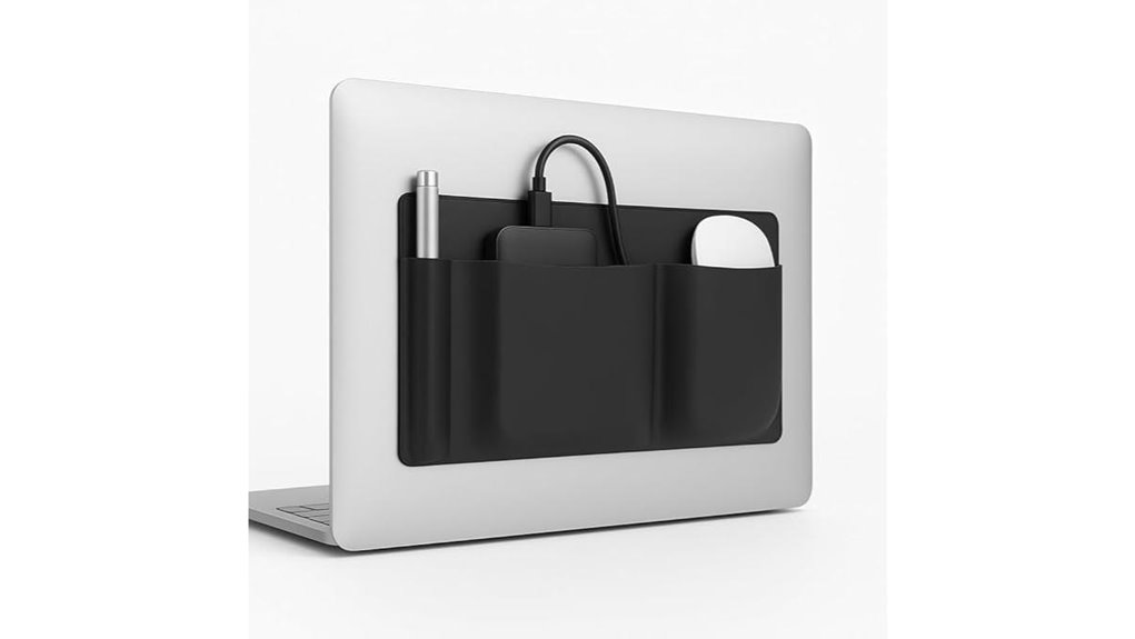The Best Cable Organizer Pouches That Stay Slim 5 three pocket stick on organizer