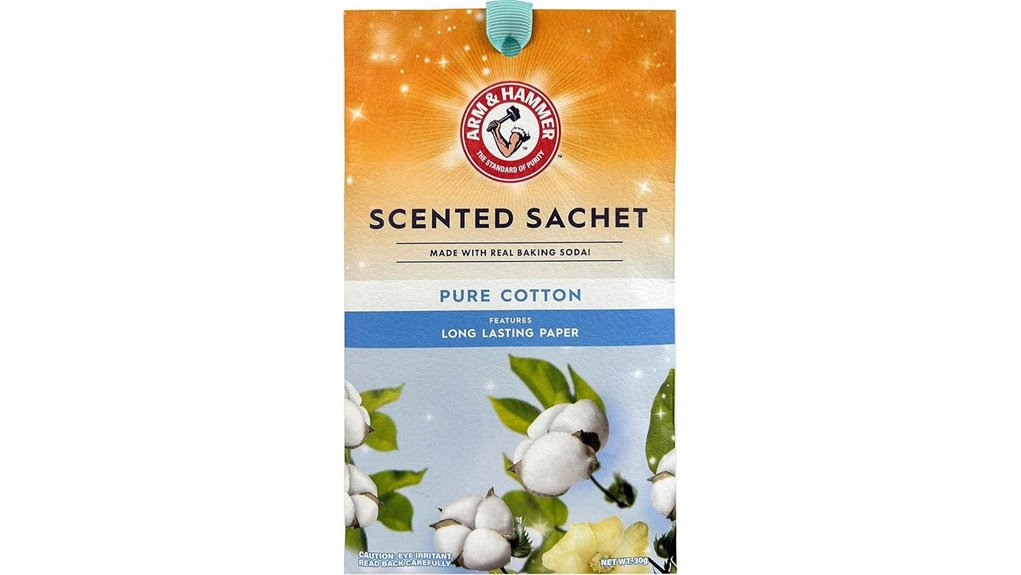 Odor-eliminating laundry sachets for suitcases Keep Bags Fresh 5 three scented armhammer sachets