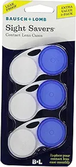 Leakproof Contact Lens Cases Every Long-Flight Traveler Needs 1 three sight savers cases